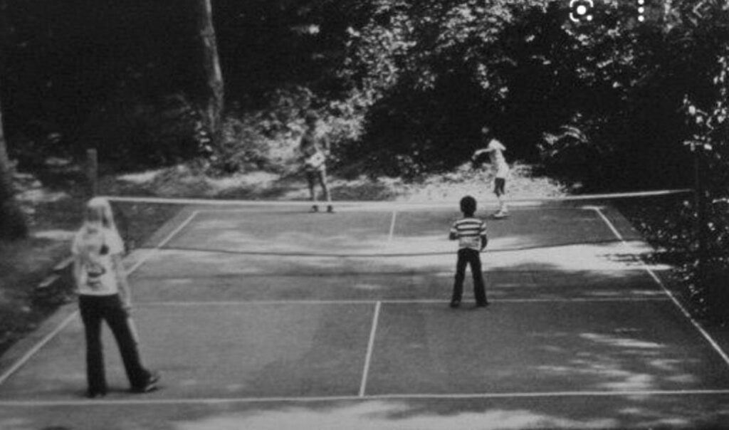 Pickleball court photo by justpaddles.com